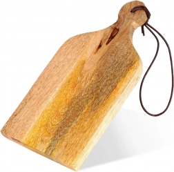 Houten snij- en serveerplank 19,5 × 10 cm