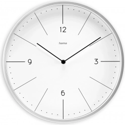 Wandklok Sardinia 30 cm, grijs