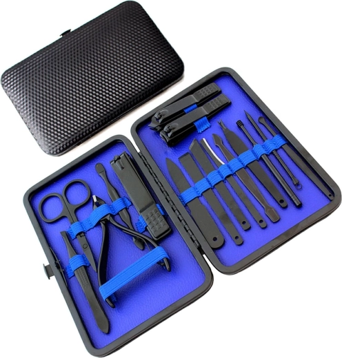 Ag603d manicure set blauw