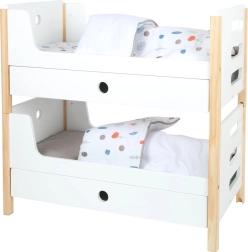 houten stapelbed voor poppen Little Button