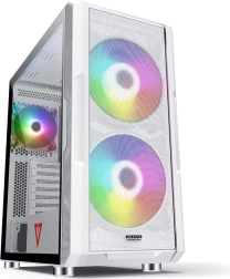 Computerbehuizing VOLCANO AMIRANI ARGB wit