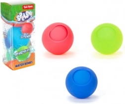 Waterballonnen met zelfsluitende afsluiting