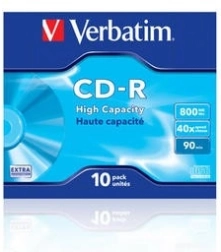 CD-R 40x 80MB 10P JC Extra Protection 43428
