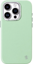 Joyroom sterrenhemel-hoesje voor iPhone 15 Pro groen