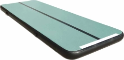 Opblaasbare gymnastiekmat Air Track met pomp, groen