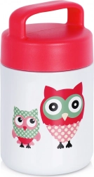 Stalen voedselthermos Uil 450 ml