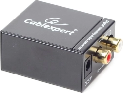 Digitale audio-adapter TOSLINK naar analoge RCA