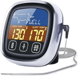 Digitale keukenthermometer Renew Force met sonde en timer