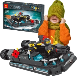 SWAT-politieboot – bouwset voor kinderen