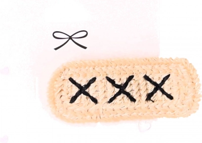 Set van 10 betoverende haarspeldjes - beige, boho-stijl