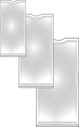 Zelfklevend rugetiket 75 × 25 mm, 12 stuks