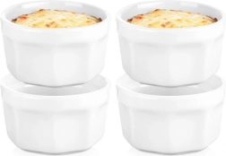 Porseleinen amusekommetjes 6 cm, 40 ml – set van 4