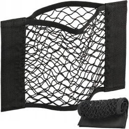 Net voor in de kofferbak van de auto met bevestiging klittenband