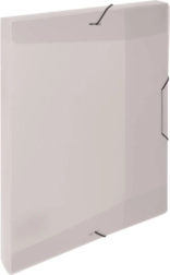 A5-doos met elastiek van transparant polypropyleen