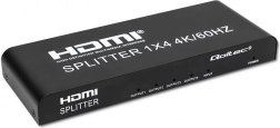 HDMI-splitter Qoltec 4K 1x4