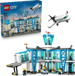 LEGO City luchthaven met vliegtuig