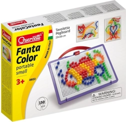 Quercetti FantaColor draagbare mozaïek 150 stuks (10 mm)