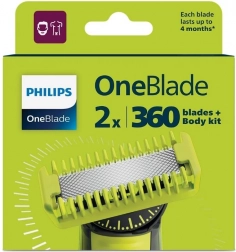Philips OneBlade 360 Vervangende Messen met Bodykit