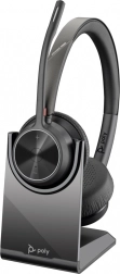 Draadloze Poly Voyager 4300 UC-headset met laadstation