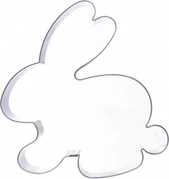 Stalen uitsteekvorm haasje 10 cm