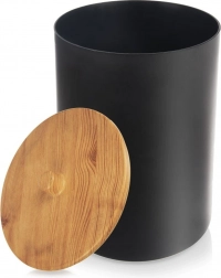 Zwarte badkamerprullenbak 7 l