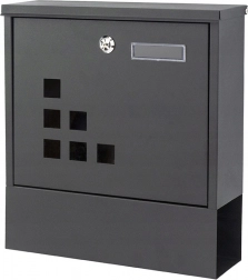 Brievenbus met krantenhouder