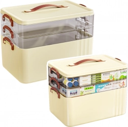 Medicijnorganizer – ruime meerlagige huisapotheek