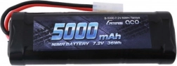 accu Gens Ace 5000 mAh 7,2 V NiMH met Tamiya-connector