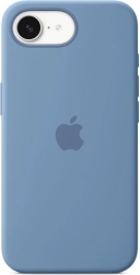 Siliconen hoesje voor iPhone 16e – winterblauw