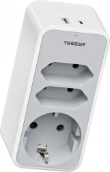 Wandcontactdoos Tessan S met USB