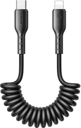Snel ladende spiraalkabel voor in de auto USB‑C naar Lightning 30 W 1,5 m Joyroom Easy-Travel