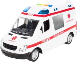 Ambulance met licht en geluid 1:16