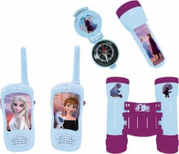 avonturenset voor kinderen Frozen met walkietalkies, zaklamp, verrekijker en kompas