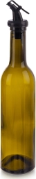 Glazen olie- en azijnfles met doseerdop 380 ml