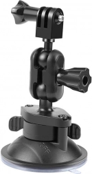 PULUZ zuignaphouder voor sportcamera’s (zwart)