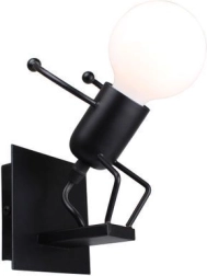 Wandlamp Loft zwart
