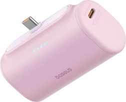 Snel opladende powerbank BASEUS Compact USB‑C 5000 mAh, 20 W – roze