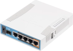 Toegangspunt 2,4/5 GHz met 5GbE MIKROTIK hAP ac (RB962UiGS-5HacT2HnT)
