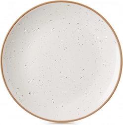 Keramisch dessertbord beige 20 cm