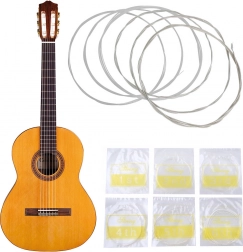 Nylon snaren voor klassieke gitaar - set van 6 stuks