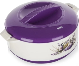 Thermoschaal LAVENDER 1,5 l met roestvrijstalen inzet