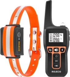 Elektrische halsband tegen blaffen Rojeco oranje