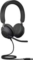 JABRA Evolve2 40 stereo USB‑A headset voor Microsoft Teams