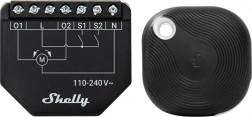 wifi controller voor jaloezieën en rolluiken shelly shutter met bluetoothknop blu button tough 1
