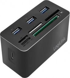 USB-C mini-dockingstation 8-in-1 zwart