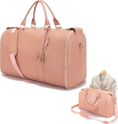 Opvouwbare reistas 2-in-1 met kledinghoes/jurkhoes 55 l, waterafstotend