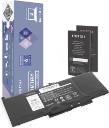 Batterij voor Dell Latitude 7390, 7490 5800 mAh (44 Wh) 7,6 - 7,4