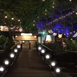 Zonne-energie tuinlampen bolvormig, set van 6 stuks