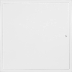 Inspectieluik 500 × 500 mm wit, staalplaat