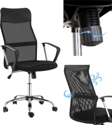 Ergonomische bureaustoel ErgoLux Pro Mesh met ademende mesh